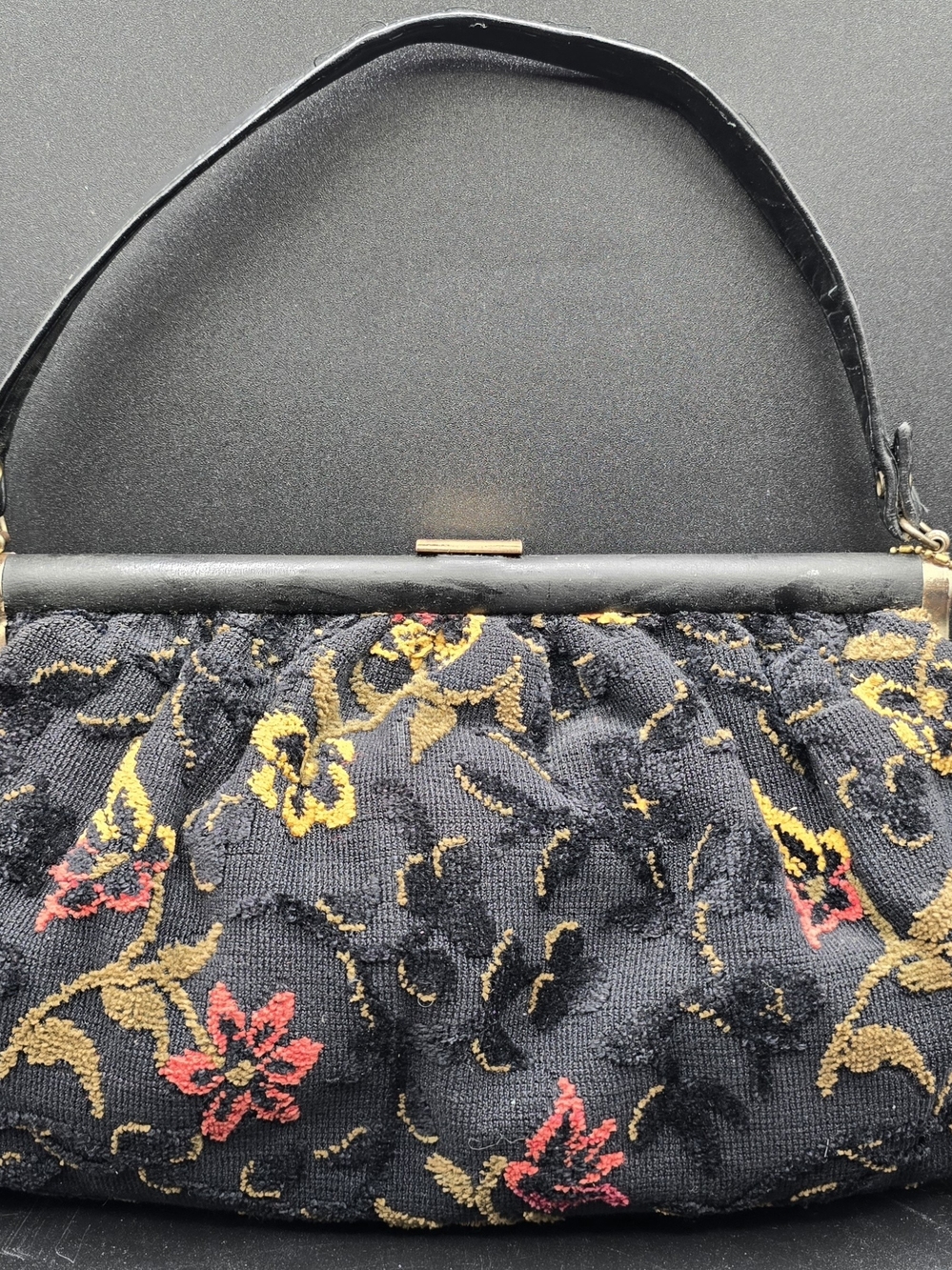Vintage Carpet Tapestry Purse